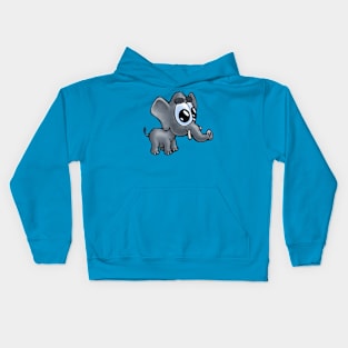 Elephant (Animal Alphabet) Kids Hoodie